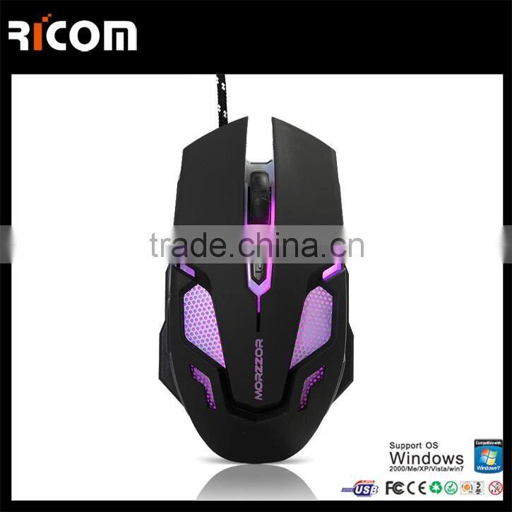 Cheap 1200DPI Wired Gaming Mouse on promotion--GM13--Shenzhen Ricom