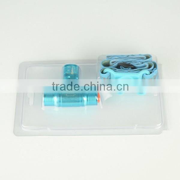 colorful High power headlamp aluminum LED flashlight