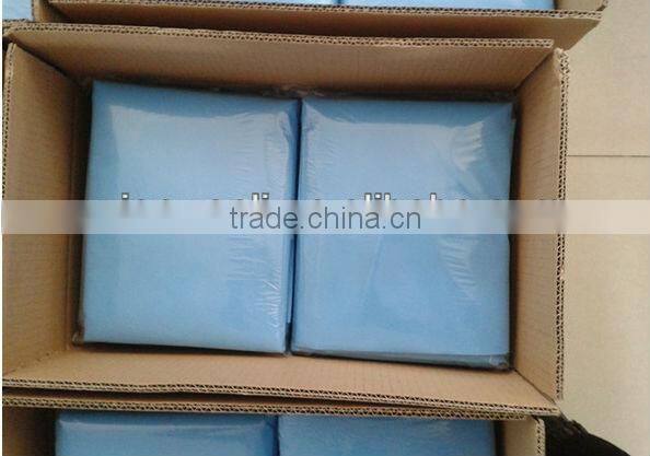 Disposable nonwoven elastic bed sheet cover