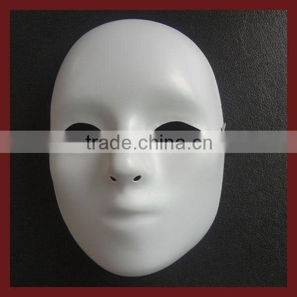 plastic white mask