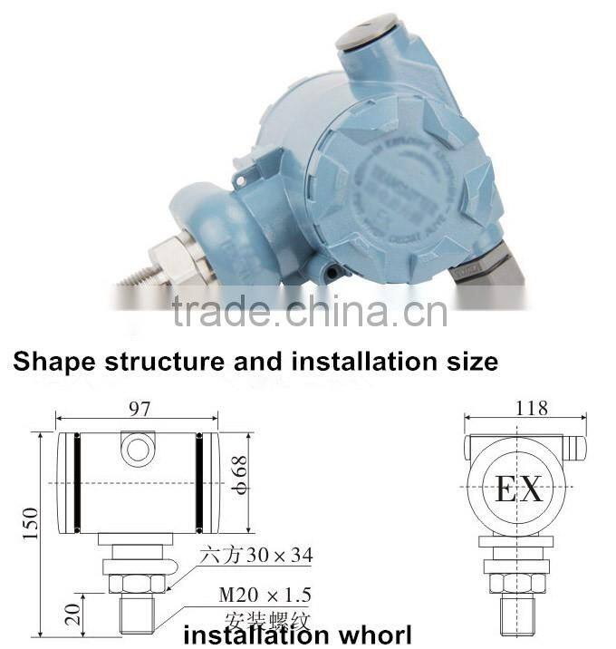 digital wide range pressure Transmitter