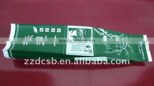 Plastic side-gusset tea bag/vacuum tea bag