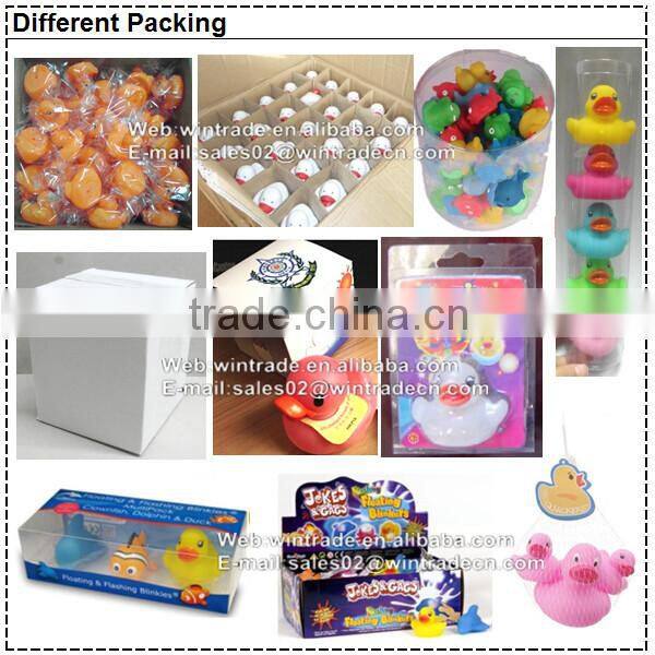 carnival gift duck glow in dark skull duck glowing halloween duck