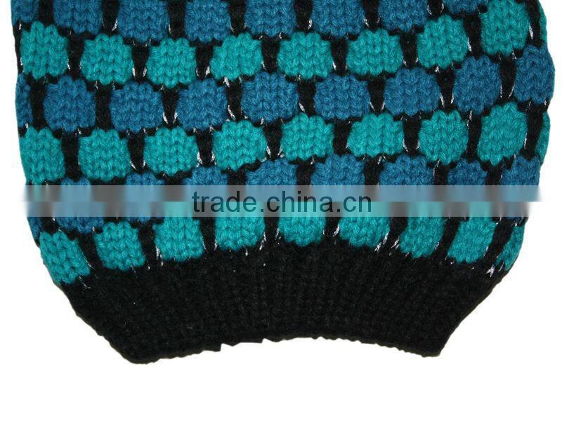 2014 fashion popcorn knitted import hat beanie for women