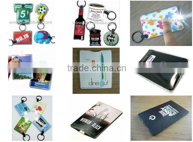 Promotional business led christmas card light