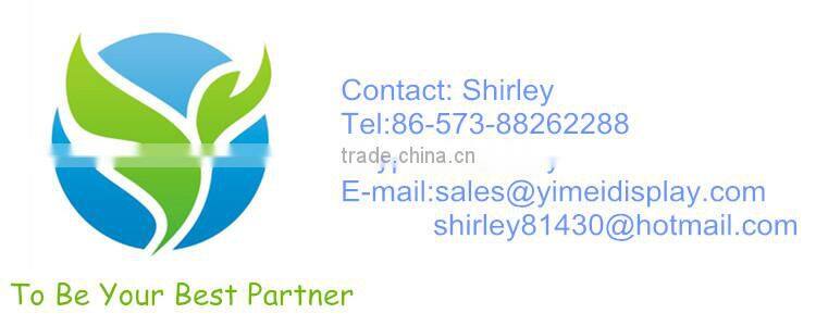 High quality Wood Food Display Shelf YMD043