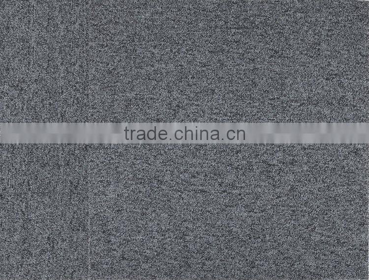 Machine made patterned grey carpet for office