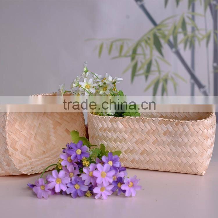 Bamboo handicrafts use for festival gift packing