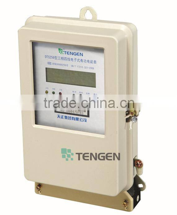 Made in China Single Phase Three Phase Electric Energy Meter DTS256 electrical meter