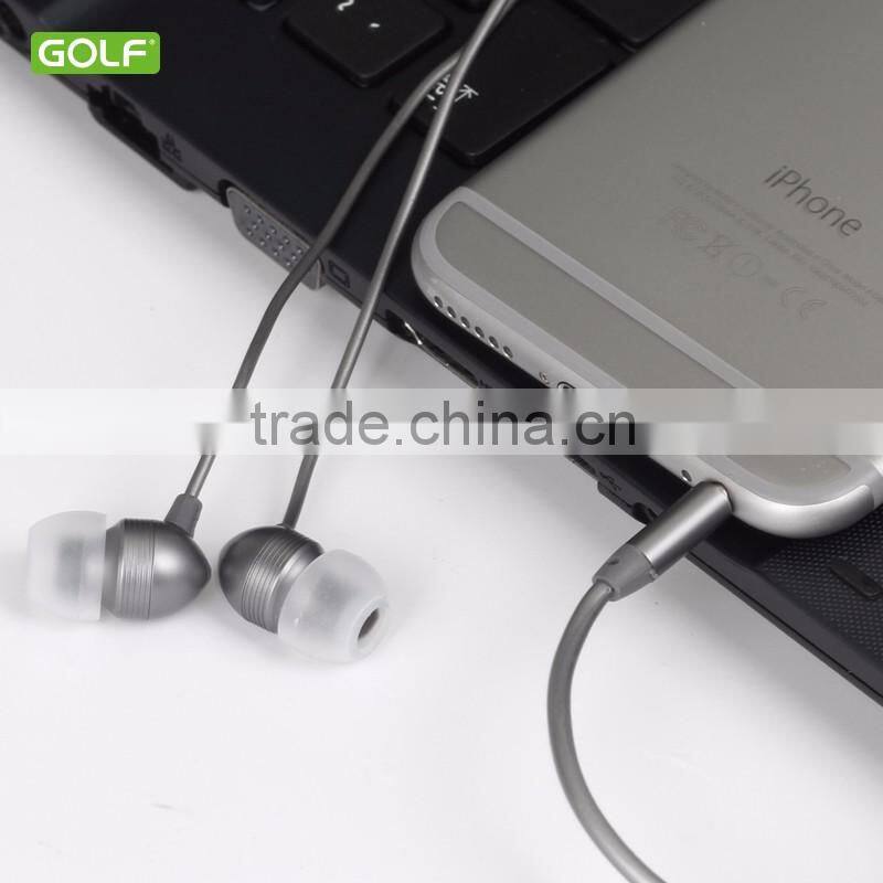 2016 High quality metal earphone,mobile phone earphone, earphone wholesale