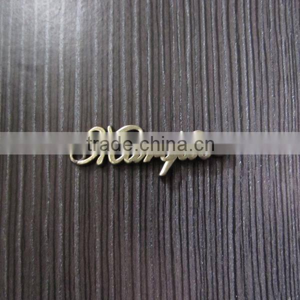 Customized Logo Design for Garments Metal Plate