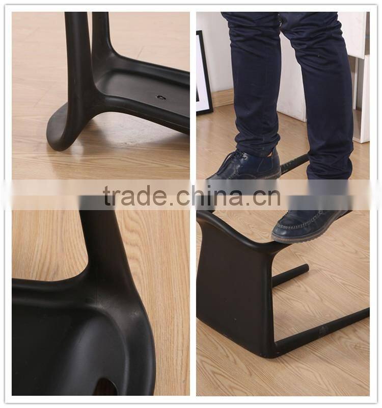 Modern Home Furniture Colorful Stackable Plastic Side Stool