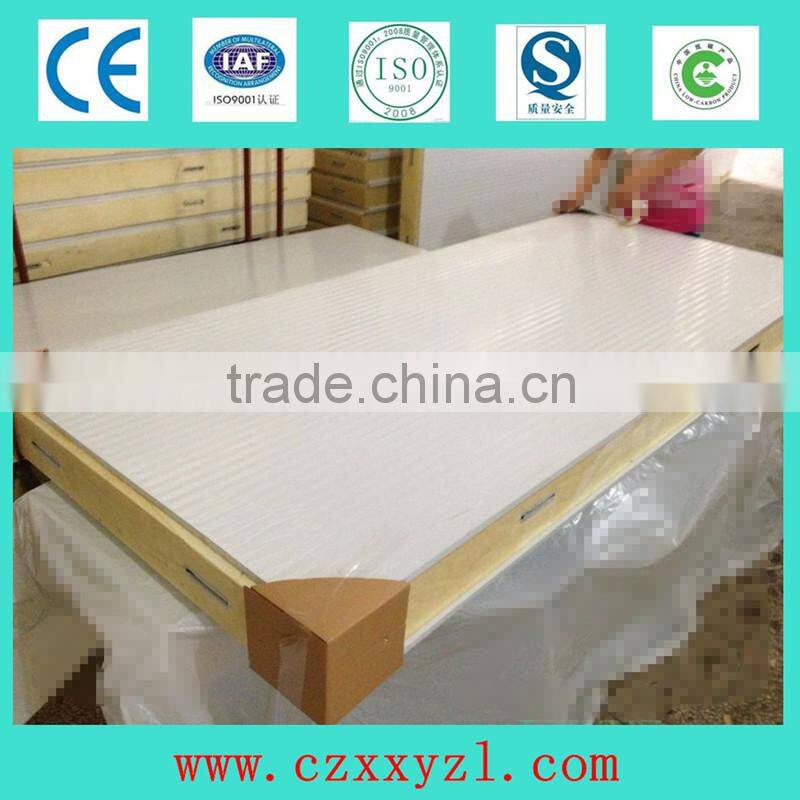 Aluminum track, single-parting, bi-parting single track manual cold storage room sliding door