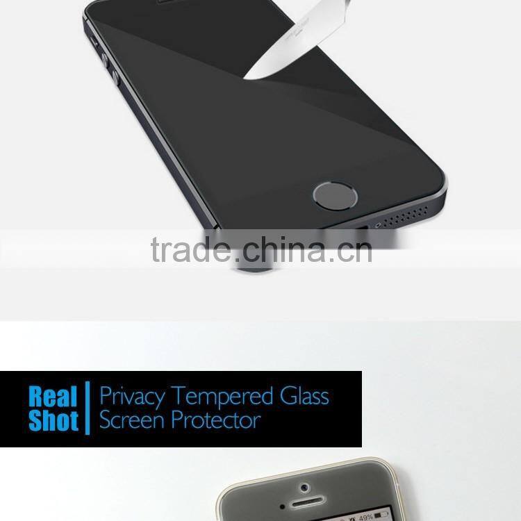 Premium Anti Spy Mobile Phone Use Privacy Glass Sticker for iPhone SE