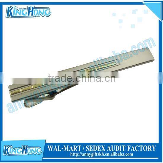2015 design gold-silver plated men tie bar