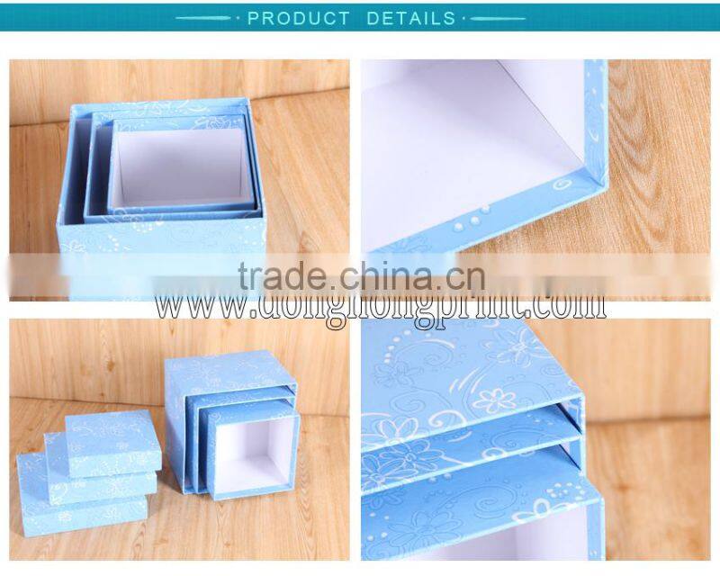 Varnish finishing custom kraft paper soap box, paper gift box