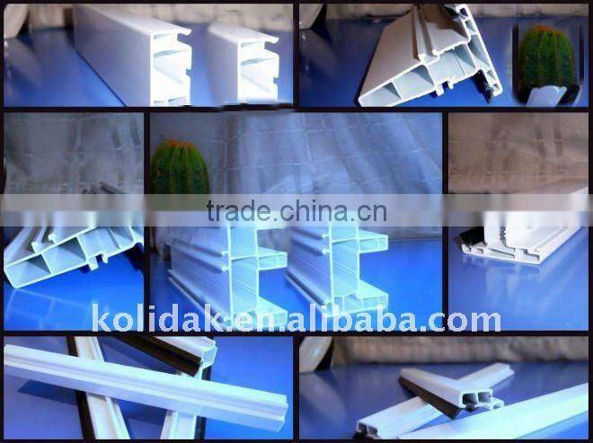 PVC hollow profile extrusion