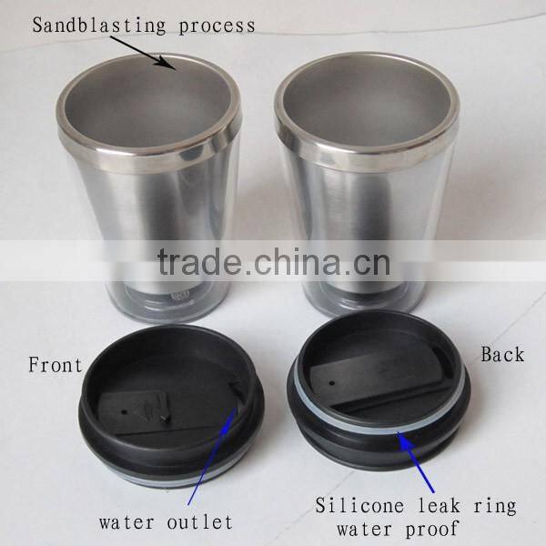 10oz Double wall smart travel coffee mug