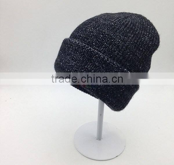 Custom Knit Beanies With Woven Label Slouch Beanie Hat Crocheted Hat Knit Beanie