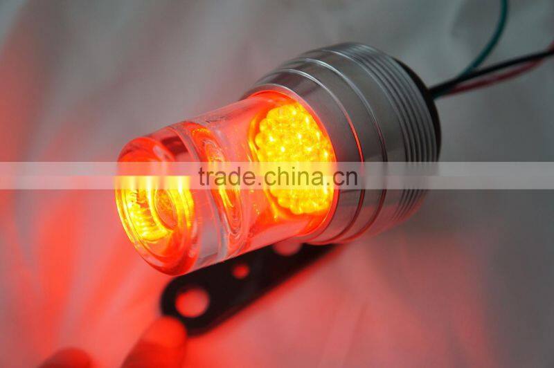 shoot glass led tail brake light for harley motorcycle for harley cafe racer led taillight