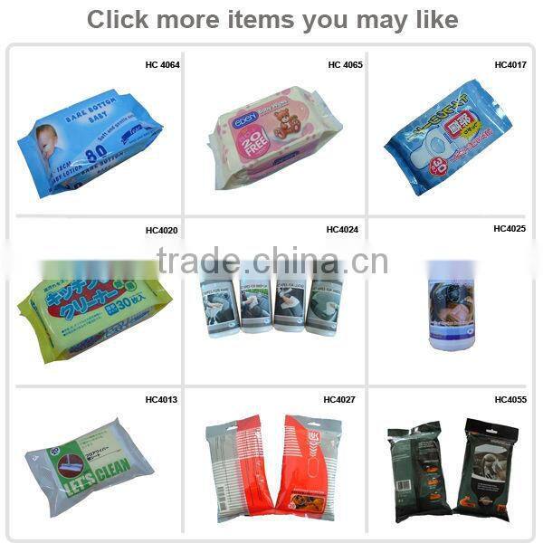 China manufacturer nonwoven single pack disposable wipe