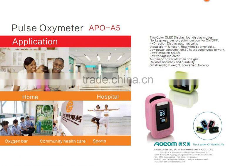 OLED digital pulse oximeter manufacturers