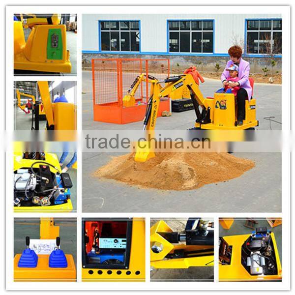 Children Games amusement rides electric toy excavator