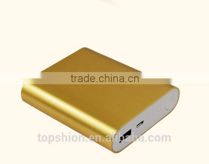 Metal Skin Power Bank USB Power Case For Smartphone