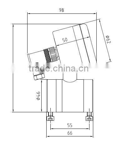 Easy mounting type differential pressure transmitter for special equipment