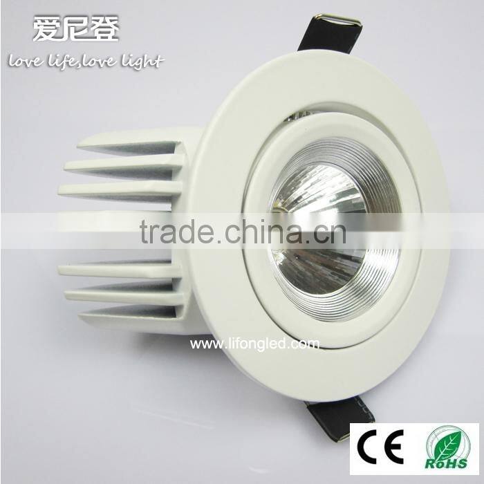9w COB LED Downlight, remote control COB Spotlight,LED ceiling downlight