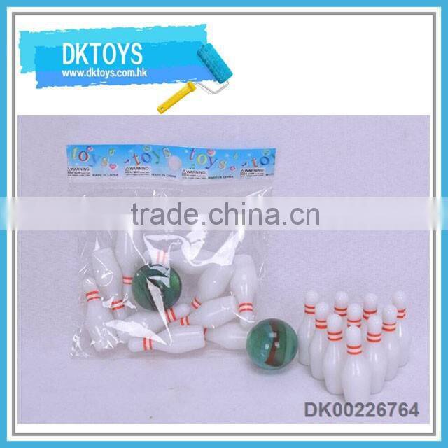 Plastic material bowling ball toys for kids to play