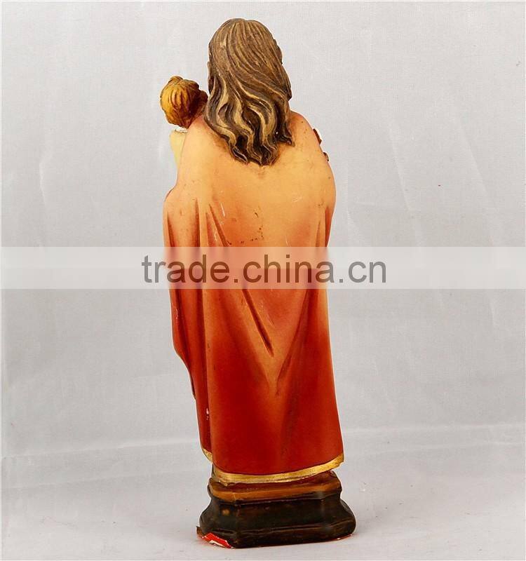 Polyresin religious crafts souvenir religious statues wholesale