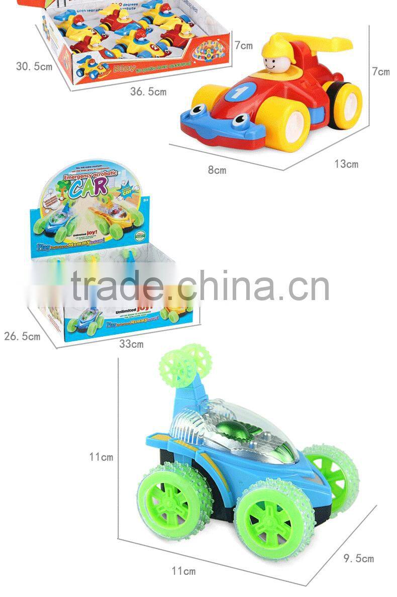 NO-2027B Promotion gift-plastic friction stunt cars ,vehicle toys for kids
