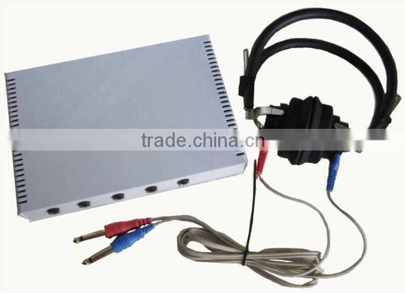 Digital PC based ENT audiometer auditivo for test hearing and print audiogram