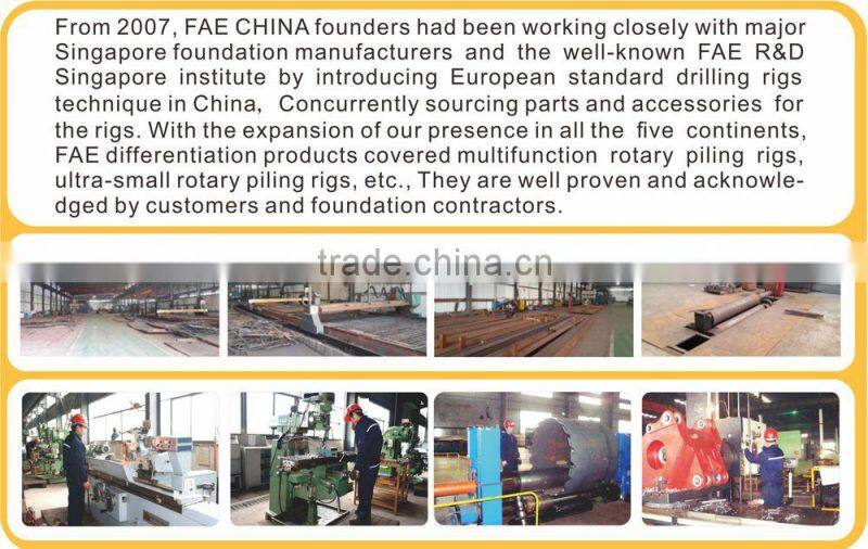FAECHINA Pilling Rig Equipment ,Double Start Single Flight Straight Helix ,Sand Auger