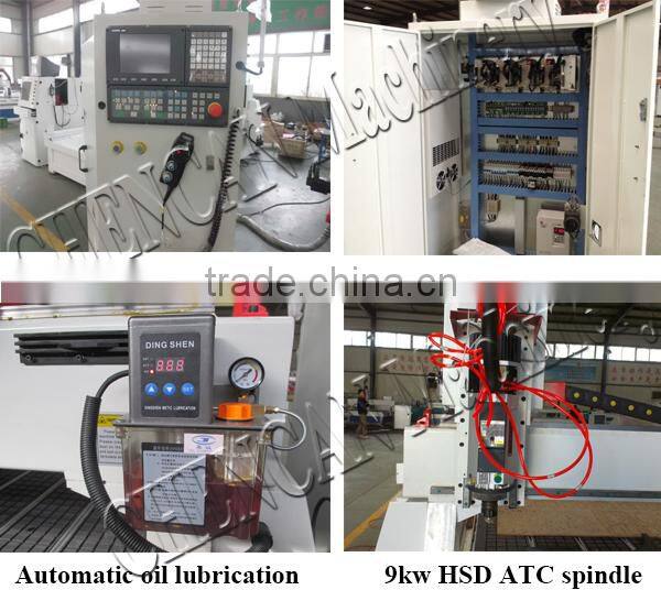 4 Axis ATC CNC Router Lathe with Rotary Attachment