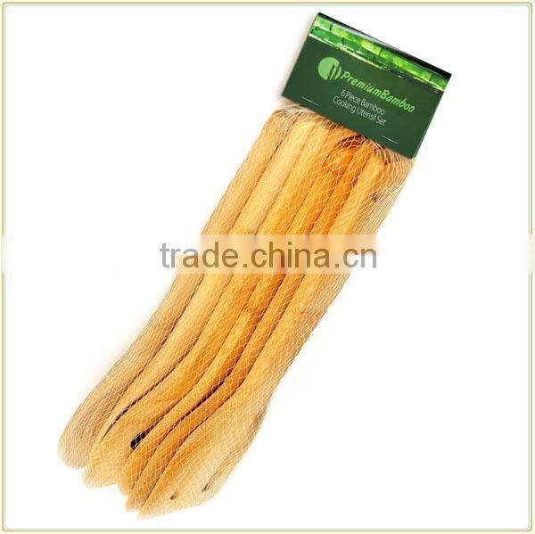 SP6-206 Bamboo Kitchenware Utensil set of 6 , Cooking Tools Bamboo