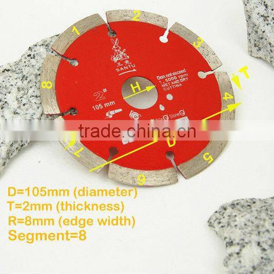 4 Inch Diamond Saw Blade For Brick