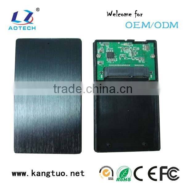 UASP 256gb half size msata ssd hard drive Case