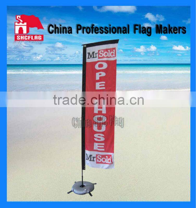 NO MOQ High Quality custom wind blade flag poles
