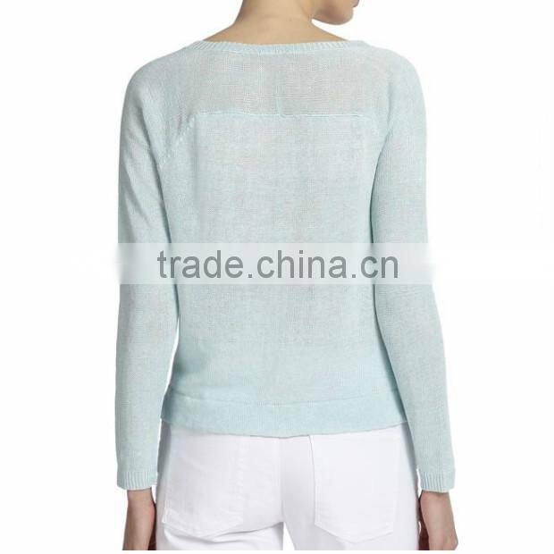 15SHT3120 Linen sweater Spring