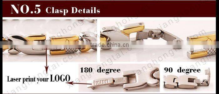 2015 stainless steel 18k gold plated jewelry set