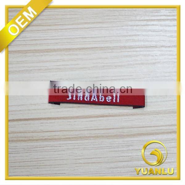 custom designed Colorful garment woven label for brand
