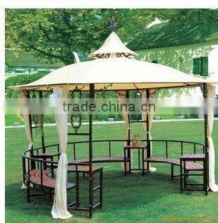 Beautiful wrought iron pavilion design