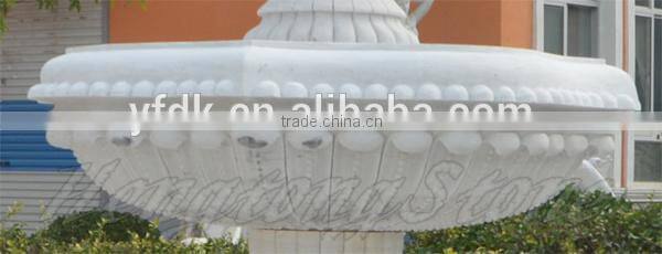 Two tiers garden water fountain for garden decoration