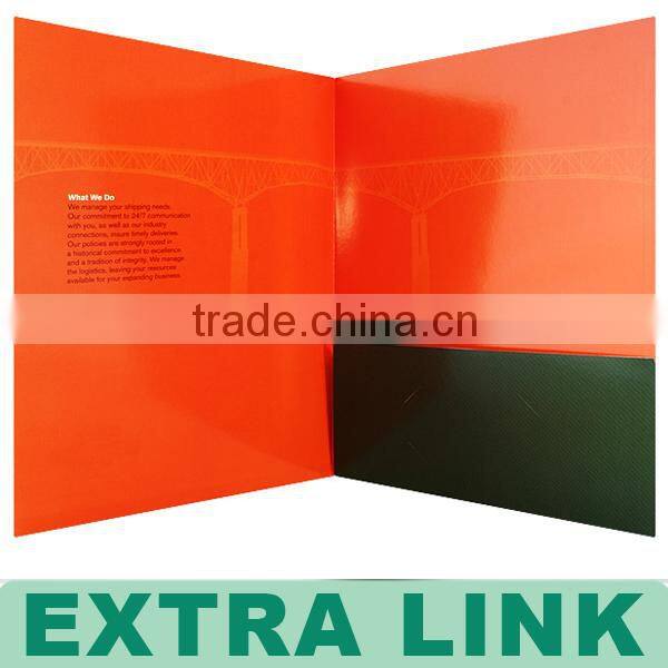 Custom Design Black Folded CD Cover Printing