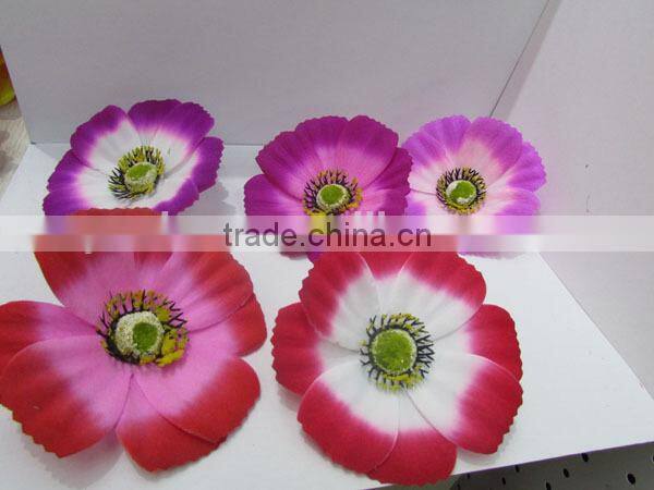 artificial silk cherry flowers for clothes,flower head costume(AM-F-70)