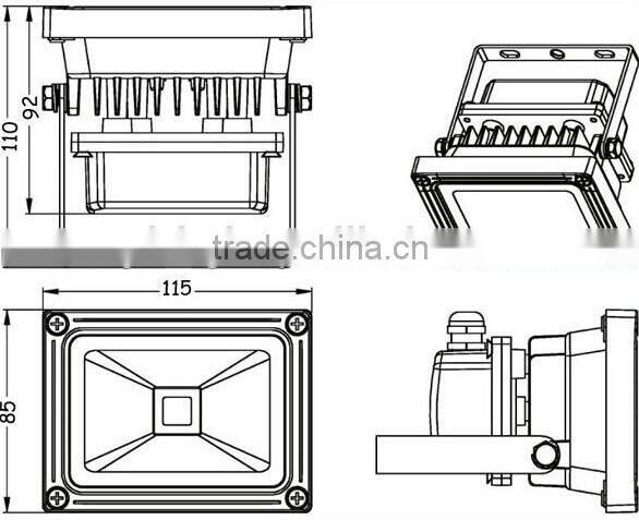 New product SMD2835 led flood light 10W-200w available outdoor color changing led flood light LED Flood Lighting