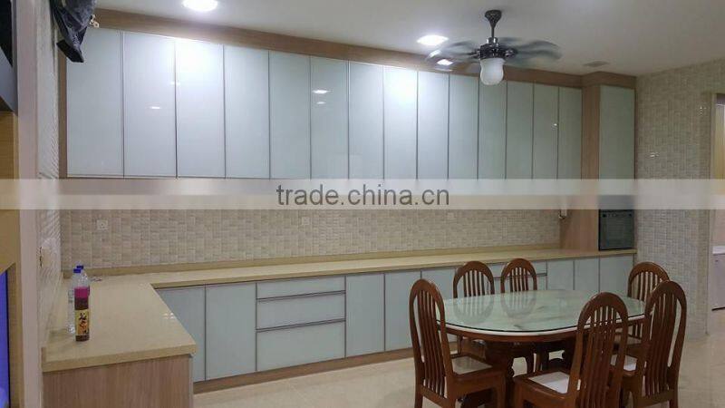 Kitchen cabinet door material E1 grade acrylic mdf in high glossy
