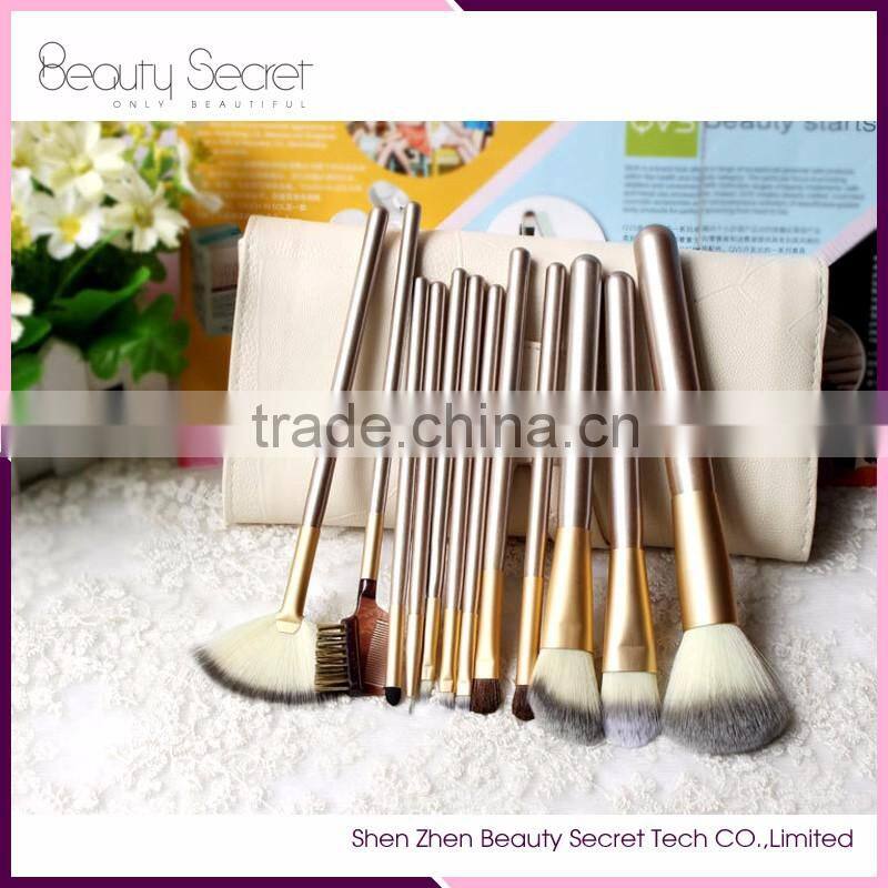 Private Label Professional Beauty Products 12 Pcs Makeup Brush Set